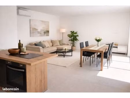 villa mitoyenne neuve avec piscine