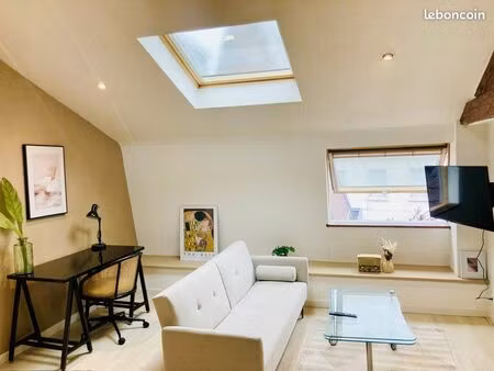 t2 meublé 43m² – centre-ville épinal – 5 min gare – 650 cc