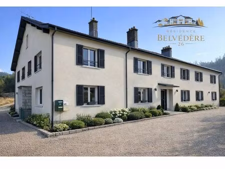 4 appartements 90 à 130 m2 à vendre saint-die dans une petite résidence avec magnifique vu