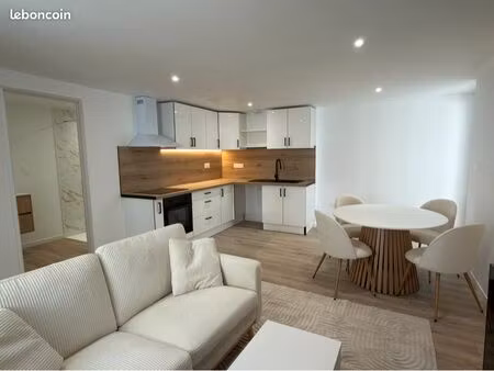 appartement 43 m² entièrement rénové avec cave