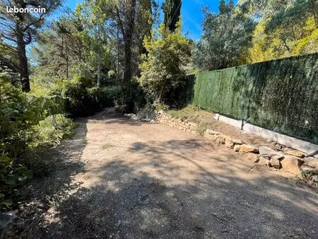 location terrain le beausset  potager-loisirs  parking  eau