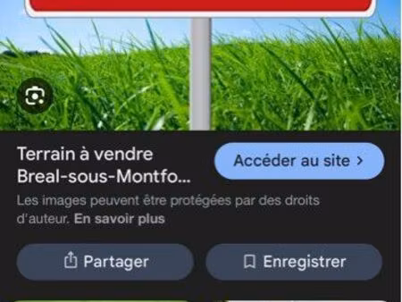 terrain a vendre constructible 430m2 proche centre ville