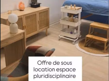 sous location cabinet paramédical et bien être