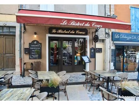 vente de fonds commerce  restaurant vinon sur verdon