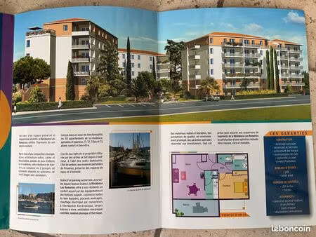 t2 avec balcon et terrasse dans résidence sécurisée récente