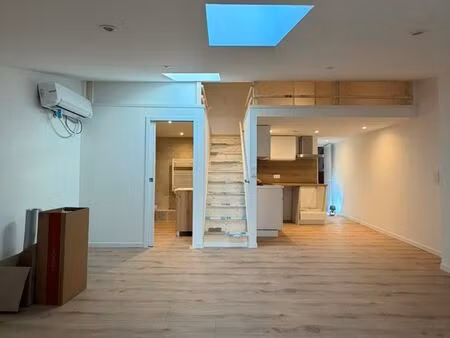 studio avec mezzanine