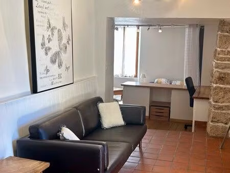 appartement meublé  terrasse et jardinet