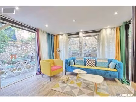 rare rez de jardin t4 mourillon bord de mer