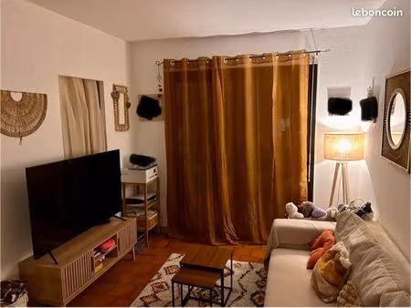 location annuelle appartement t2 meublé 32m2 résidence le lagon bleu