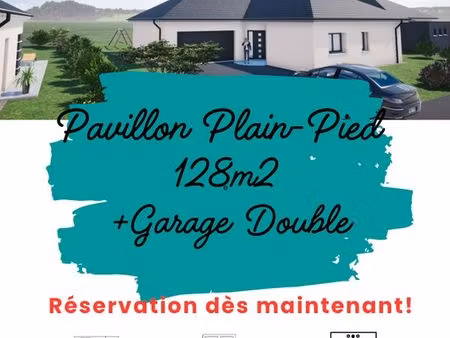 derniere opportunité - villa plain-pied 128m2 + garage double joncherey (90)