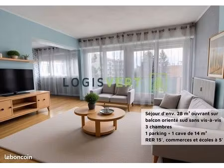 appartement 5 pièces 91 m²