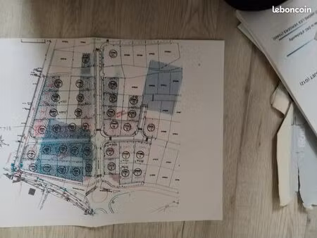 terrain viabilisé 816 m²