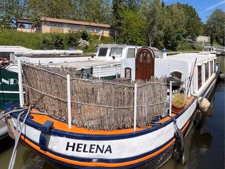 studio bateau - péniche cosy 15 m - asnières port van gogh