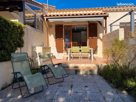 maison 37m² avec terrasse et piscine