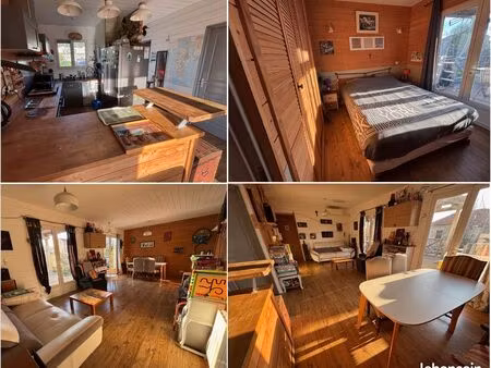 vente maison à 4min à pied de la gare de casamozza  sur 800m2 de terrain arboré avec four 