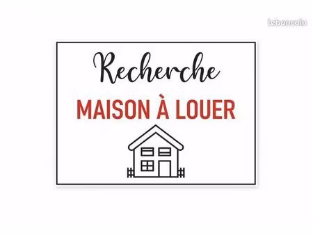 recherche maison à louer