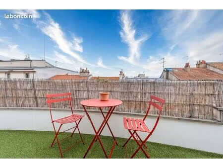 appartement 4 pièces lumineux avec terrasse  parking et cave