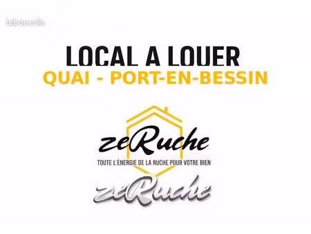boutique 49 m² port-en-bessin-huppain