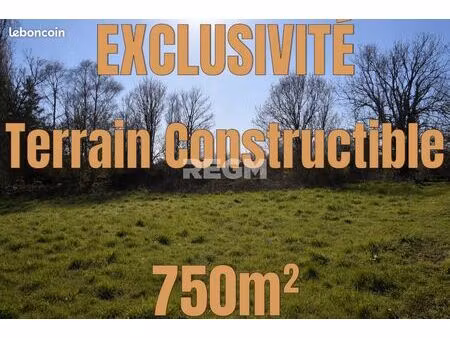 terrain 750 m² mouen