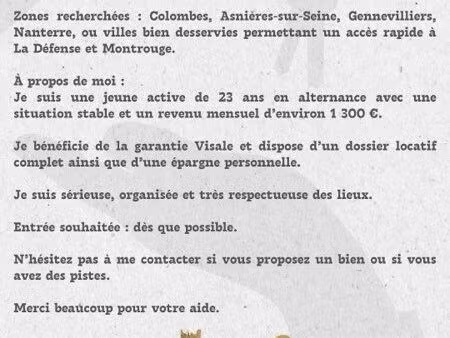 recherche de logement