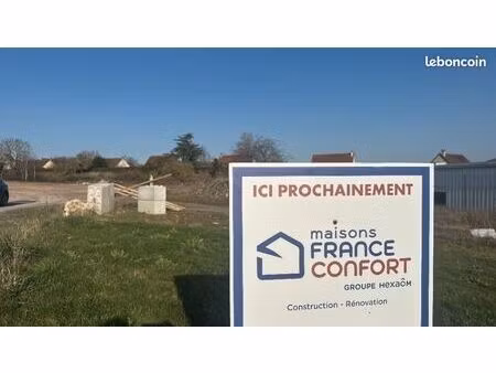 terrain 377 m² villons les buissons