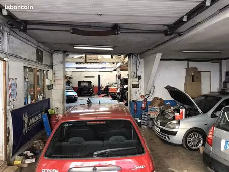 vend fond de commerce de garage automobile