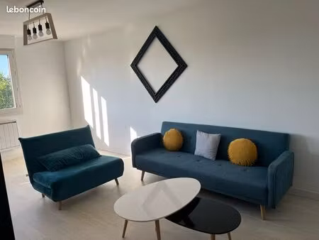 t2 meublé – 52 m² – avec parking – noisy-le-grand