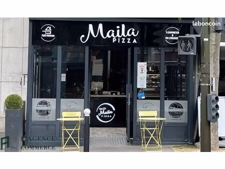 fonds de commerce restauration rapide 40 m²