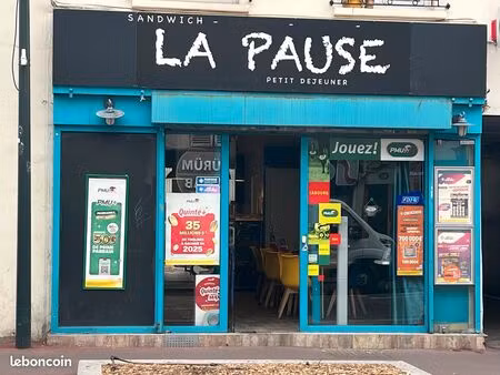 vente fond de commerce snack restauration rapide pmu et fdj