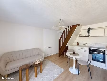 t2- caen - meuble - balcon - place de parking