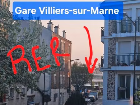 location parking - gare villiers-sur-marne