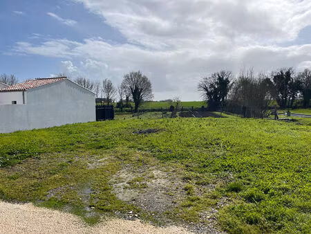 à vendre - terrain constructible à sainte-soulle