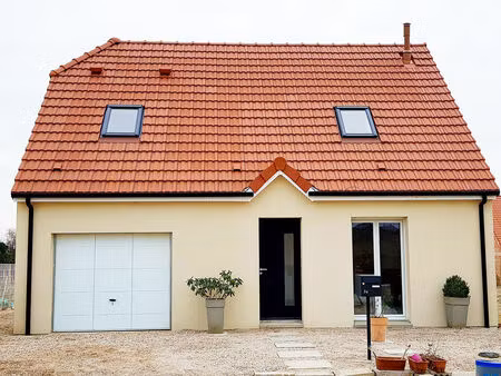 vente maison à construire 129 m² berteaucourt-lès-thennes (80110)