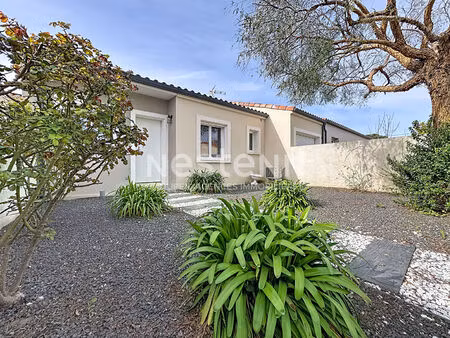 maison plein pied lezignan corbieres 4 pièce(s) 80 m2 avec veranda et garage