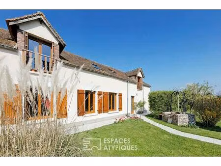 ancienne bergerie avec jardin arboré