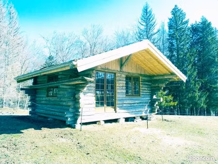 maison chalet en rondins loisir