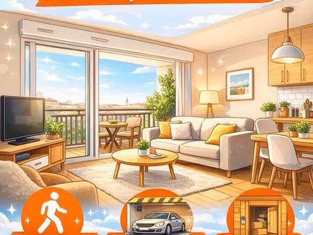 f3 10 min à pied de la gare