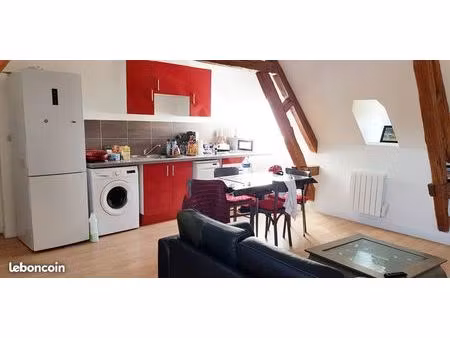 t2 de charme 40m² (56m² au sol) - corps de ferme rénové - saint-pierre-canivet