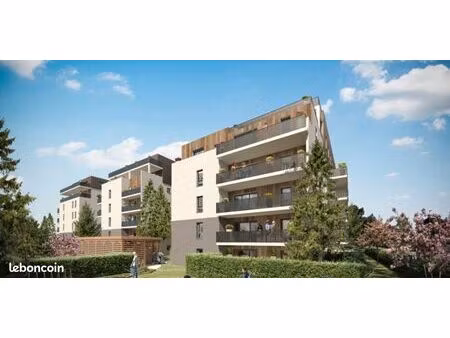 t3 standing neuf – 65 m² – vue lac – double terrasse – centre thonon-les-bains