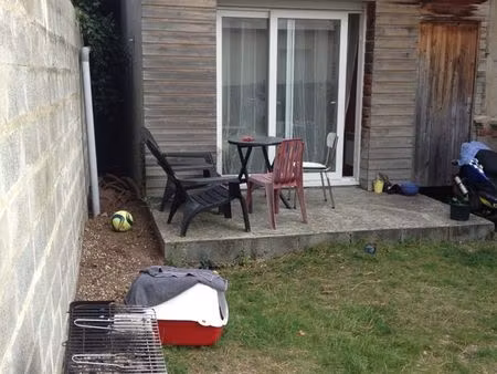 maison t2 avec jardin  sans vis à vis