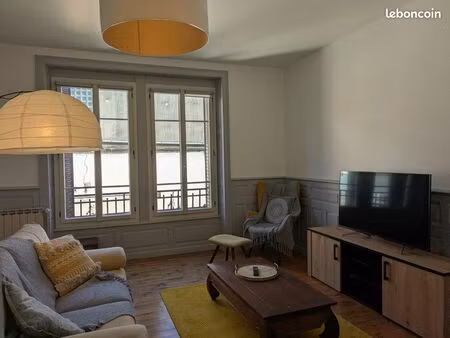 appartement t3 meublé – 79m² – garage