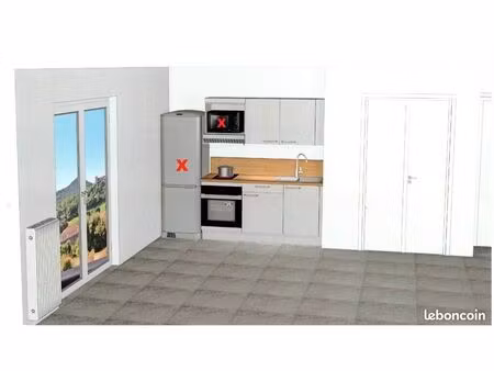 appartement 2 pièces 44 m²