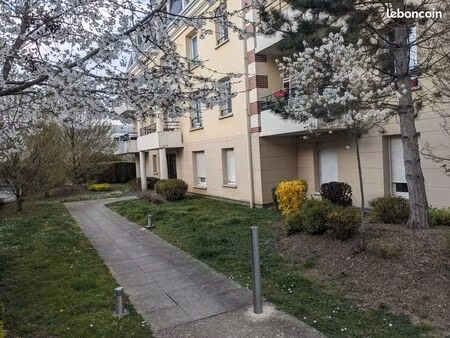 epernay t2 meublé  balcon + garage double