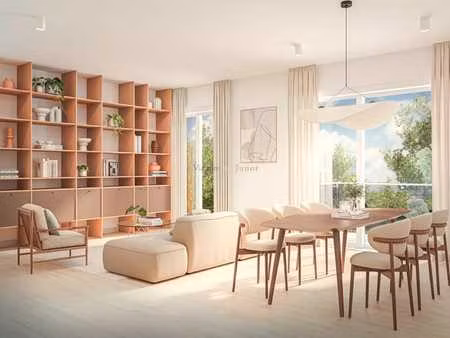 jourdan square - appartement 2 chambres avec terrasse