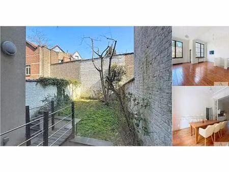 appartement à louer avec terrasse et jardin   ixelles (vbe01316)