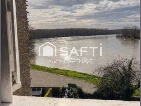 immeuble rare rénové vue garonne