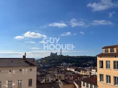 appartement 110 m² - vue fourvière - traversant