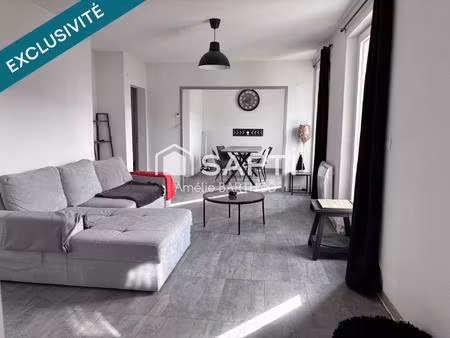 appartement 66m2 avec balcon à ornans