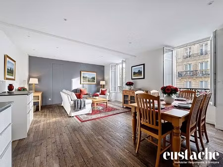 le 2 pièces lumineux avec prestations anciennes et vaste séjou