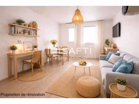 studio à deux pas de la mer - magnan avenue gloria - garage fermé en sus